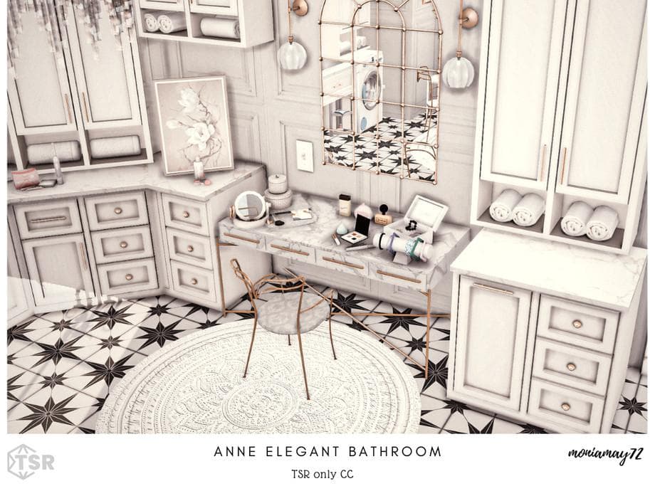 Галерея мода Ванная комната Anne Elegant Bathroom CC (лот) #1